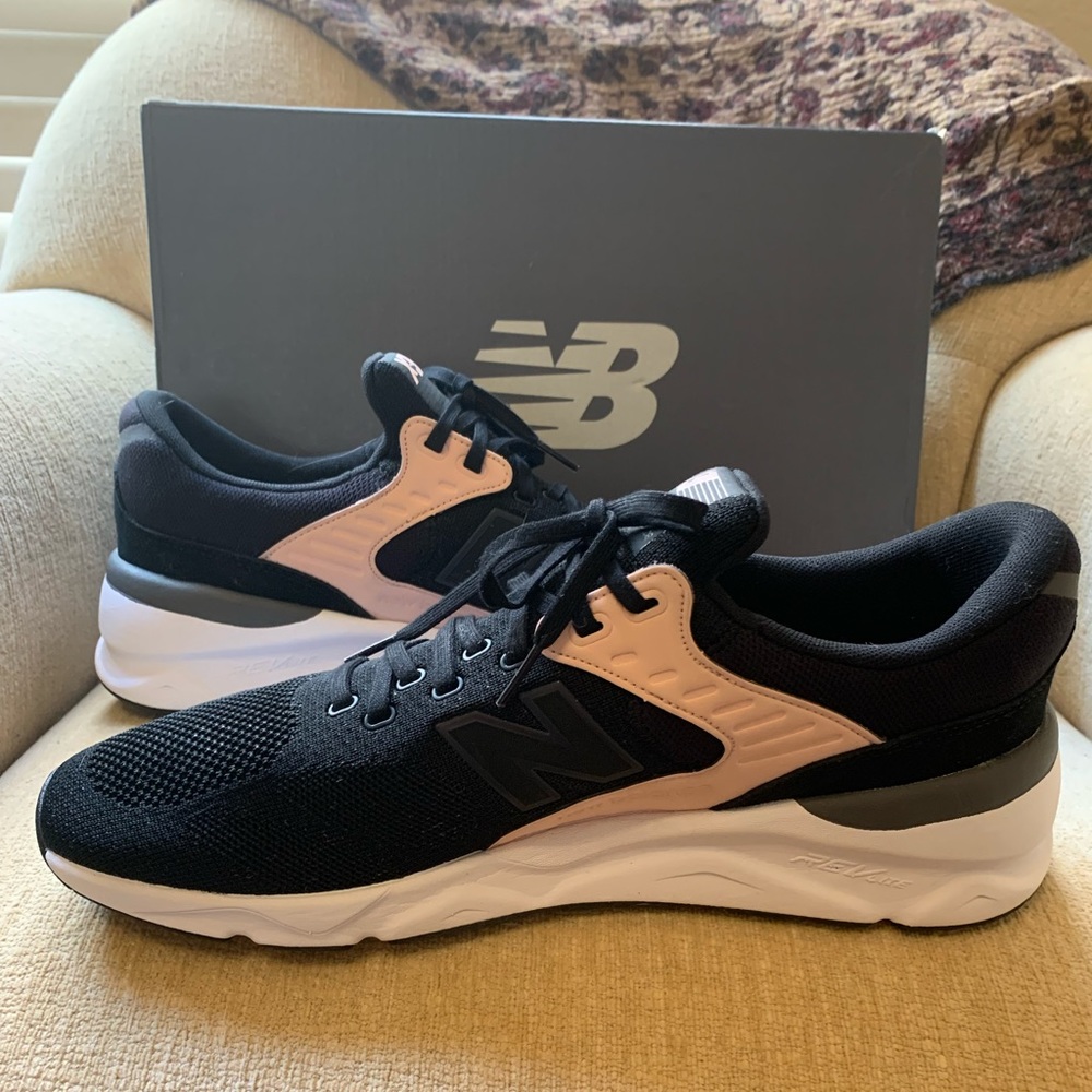 Mens New Balance X90 Black MSX90HTC Size 13